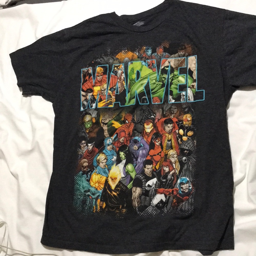 Marvel comic tee